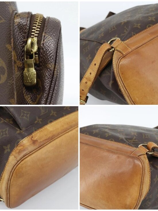 LOUIS VUITTON Monogram Montsouris GM Backpack M51135 LV Auth 183302 main image 12